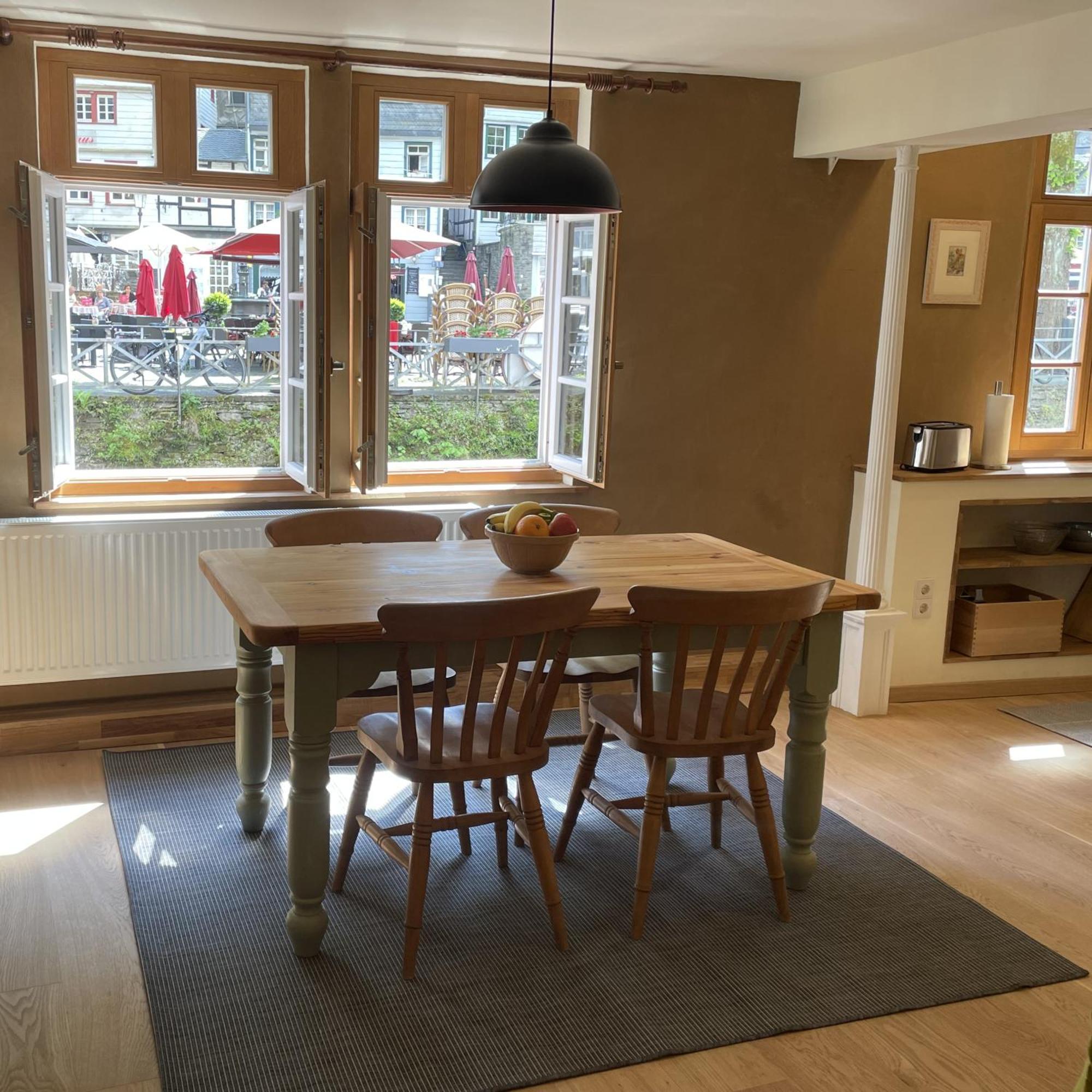 Apartment Am Fluss Im Haus An Der Rur Monschau Buitenkant foto